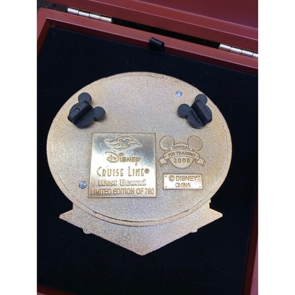 Disney Pin DCL- 2008 Westbound Panama Canal Disney Magic Jumbo LE 750 - Picture 6 of 6